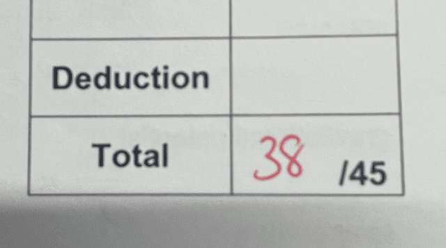 Grade photo for Student 13