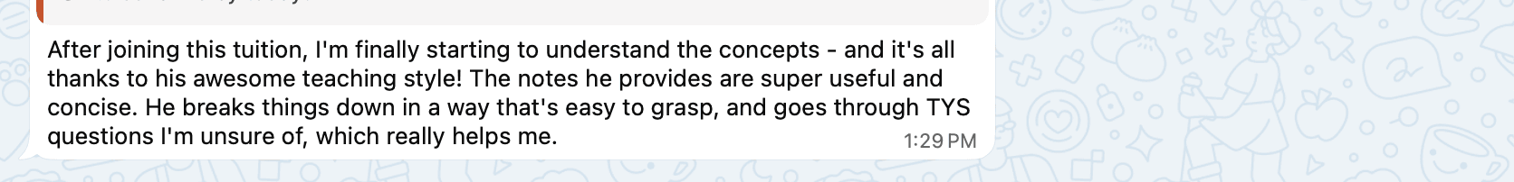 Student Testimonial